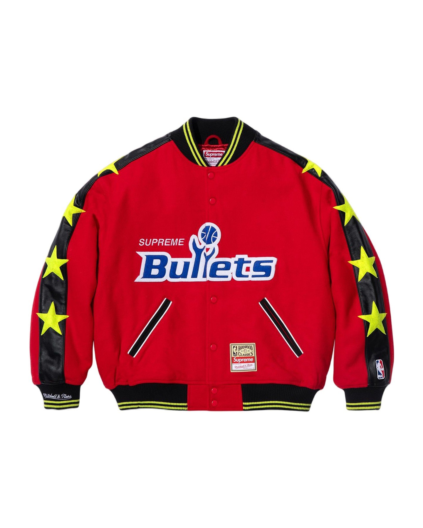 Supreme®/Mitchell & Ness® Teams Varsity Jacket view 9
